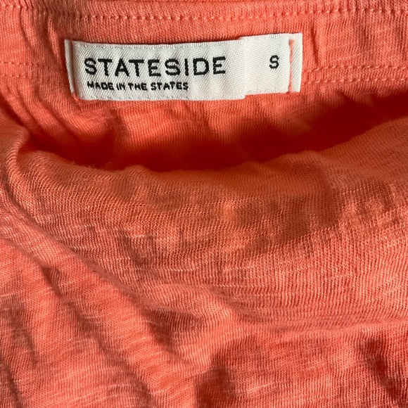 Stateside strapless tube top bubble-hem finish size small - Picture 8 of 10